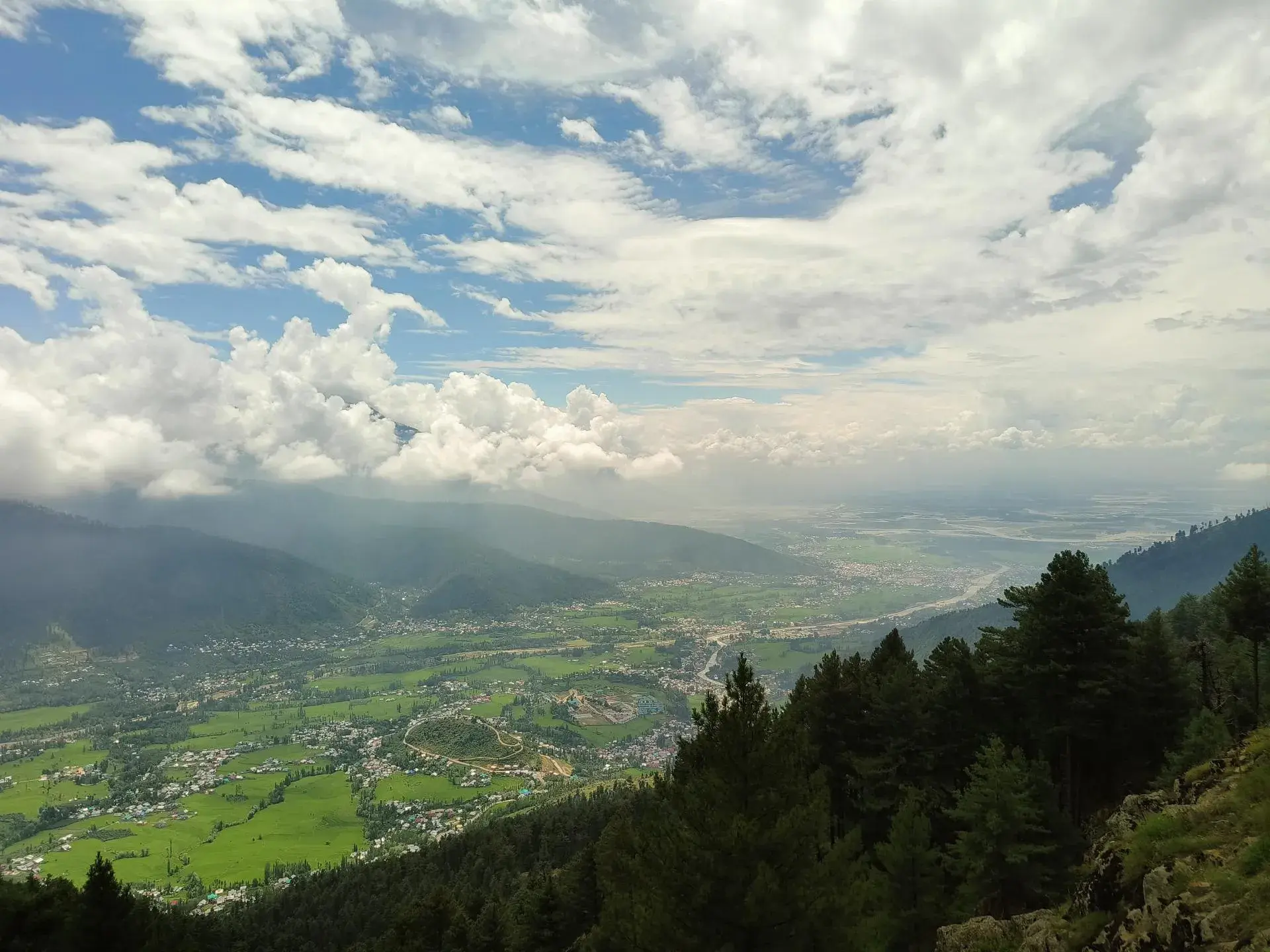 Ariel view of Bandipoora 