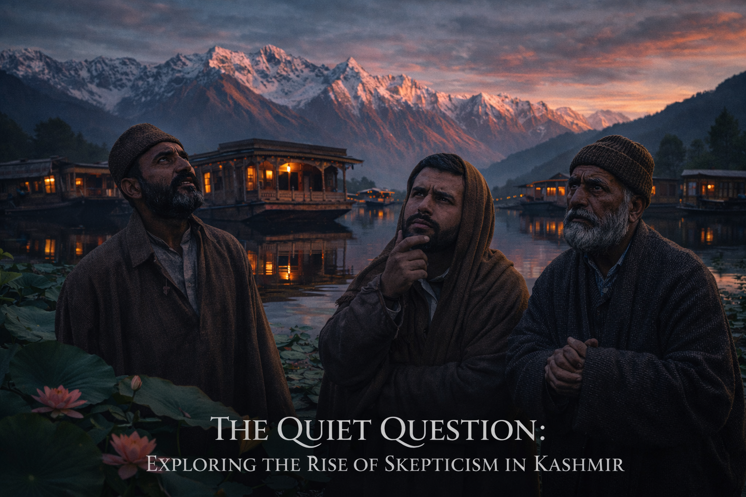 Person in deep thought