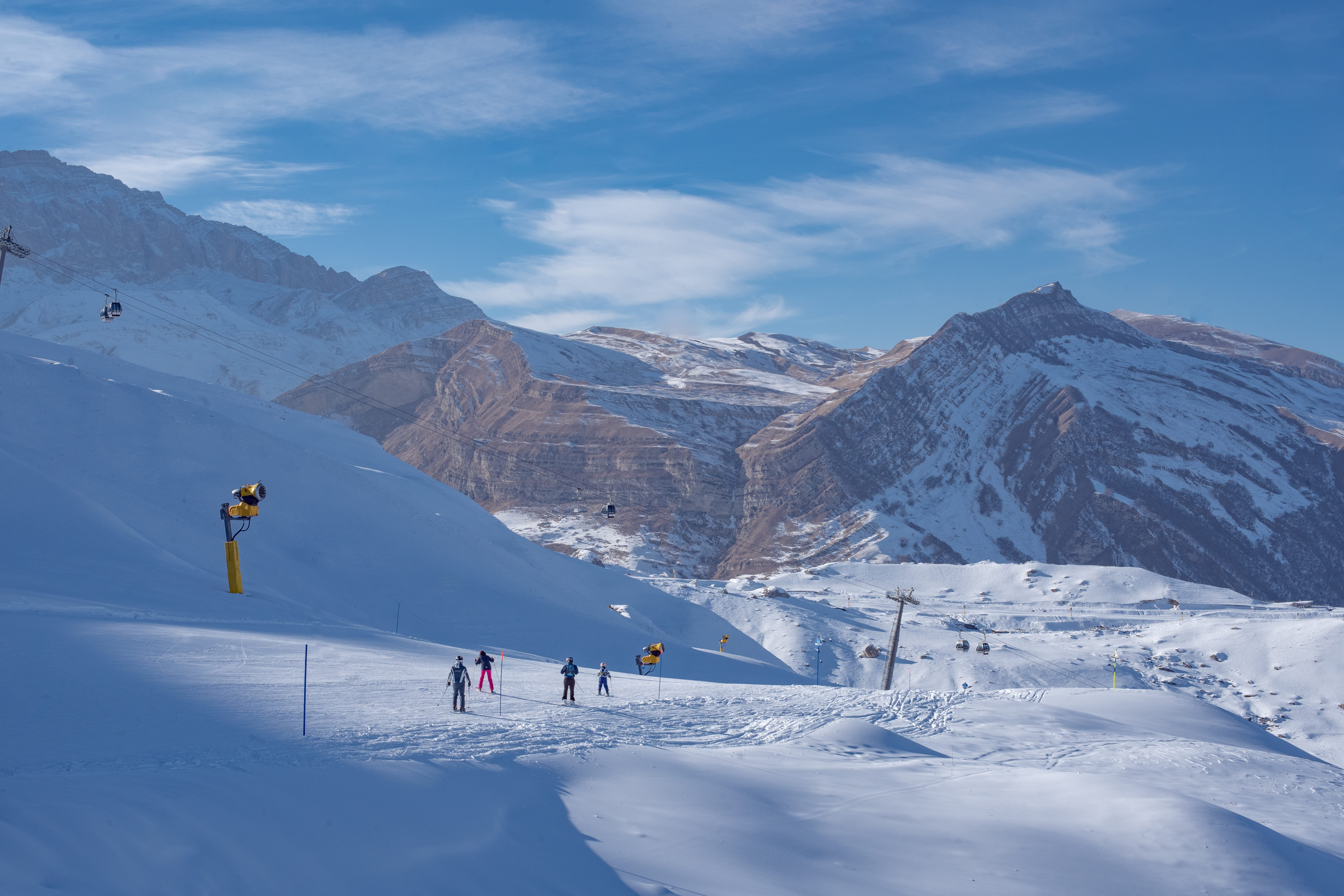 Gulmarg snowy landscape